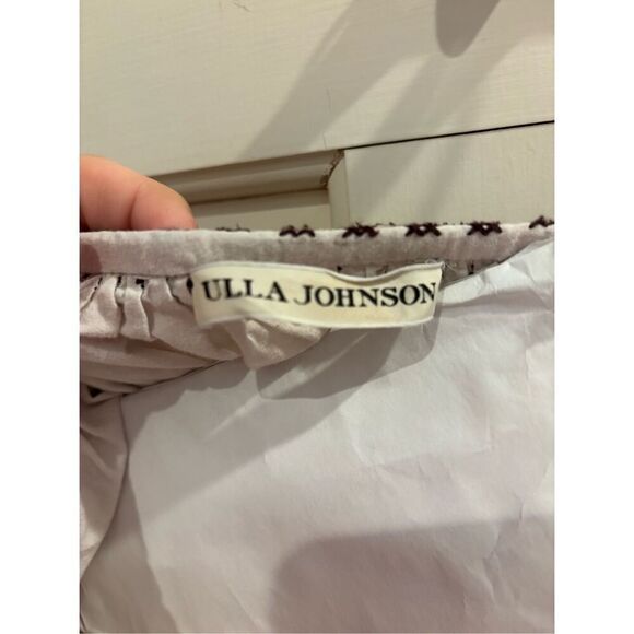 Ulla Johnson Roza Floral Embroidered Tassel Cotton Boho Dress Size 0 - Picture 4 of 8